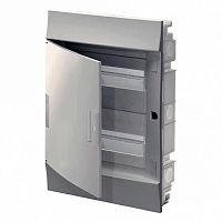Распределительный шкаф Mistral41 24 мод., IP41, встраиваемый, термопласт, белая дверь |  код. 1SLM004100A1305 |  ABB